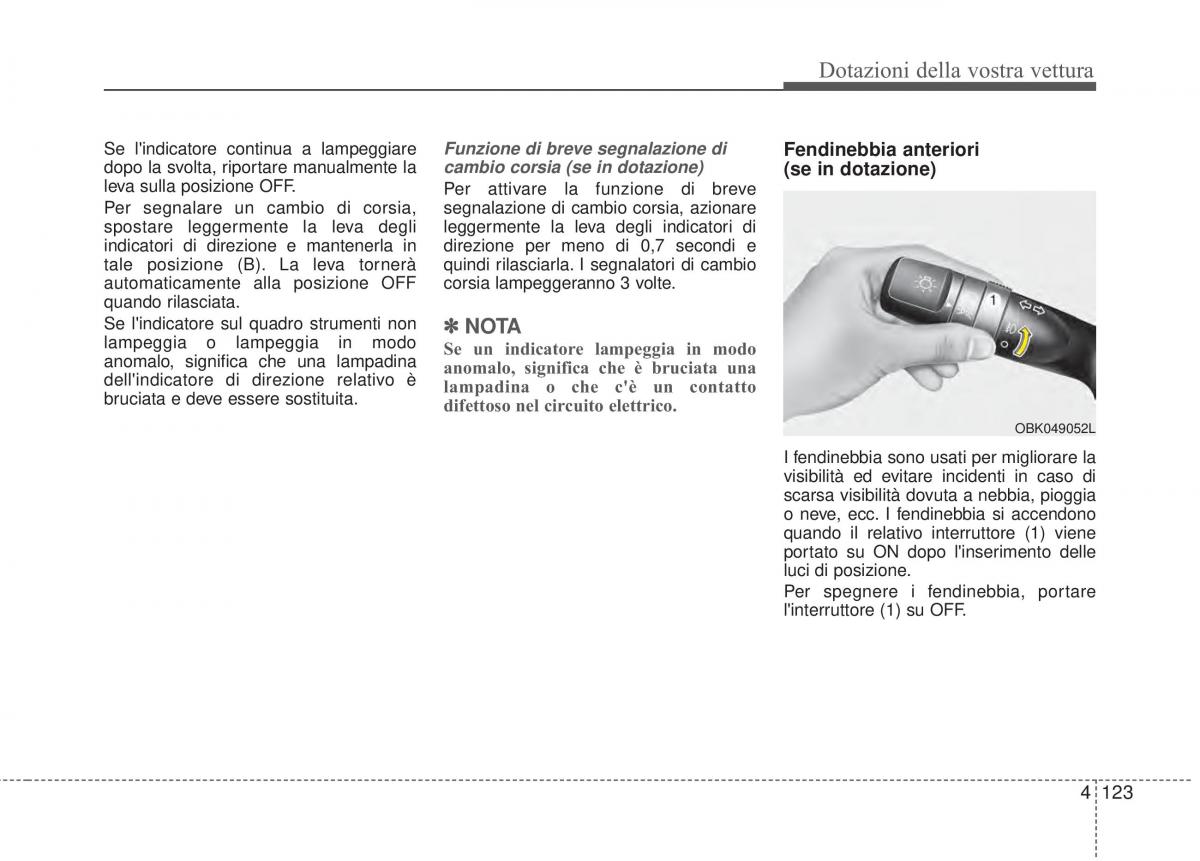 KIA Sorento II 2 manuale del proprietario / page 226