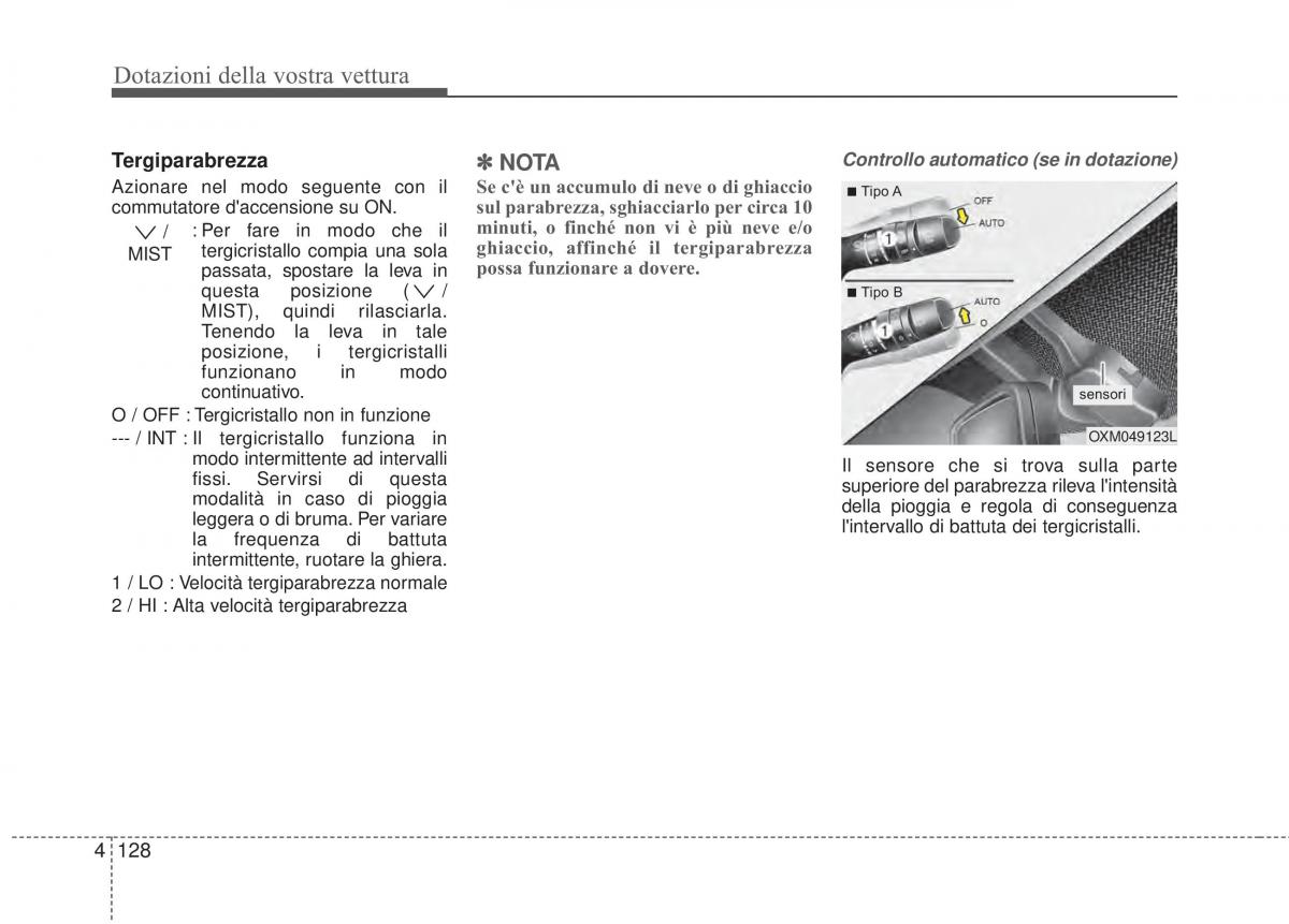 KIA Sorento II 2 manuale del proprietario / page 231