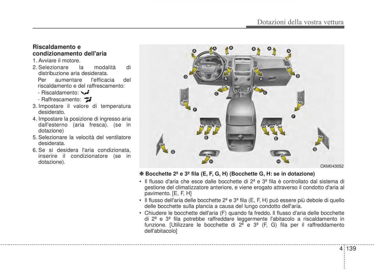 KIA Sorento II 2 manuale del proprietario / page 242