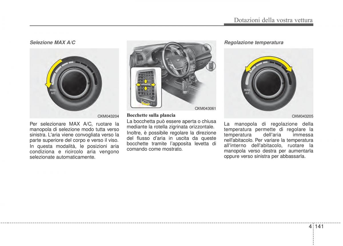 KIA Sorento II 2 manuale del proprietario / page 244