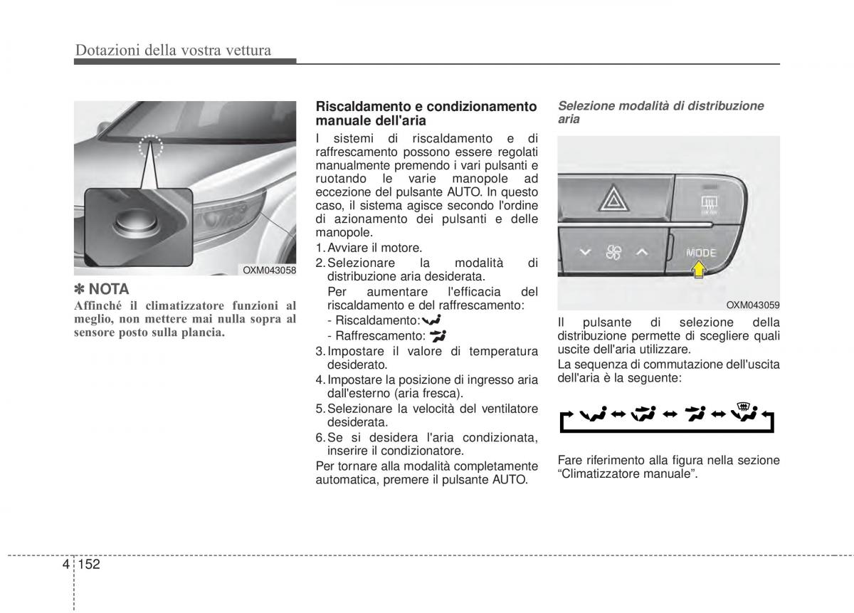 KIA Sorento II 2 manuale del proprietario / page 255