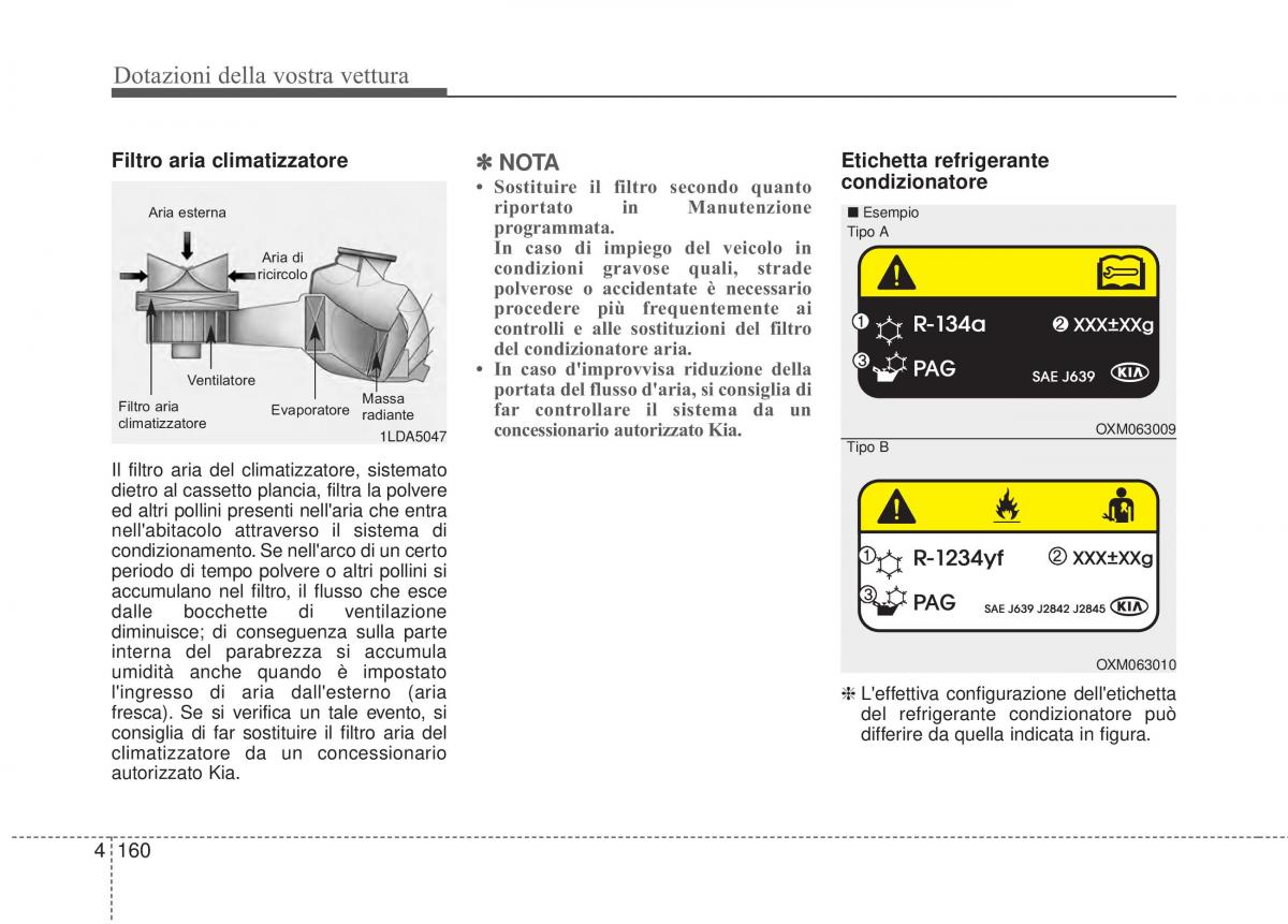 KIA Sorento II 2 manuale del proprietario / page 263