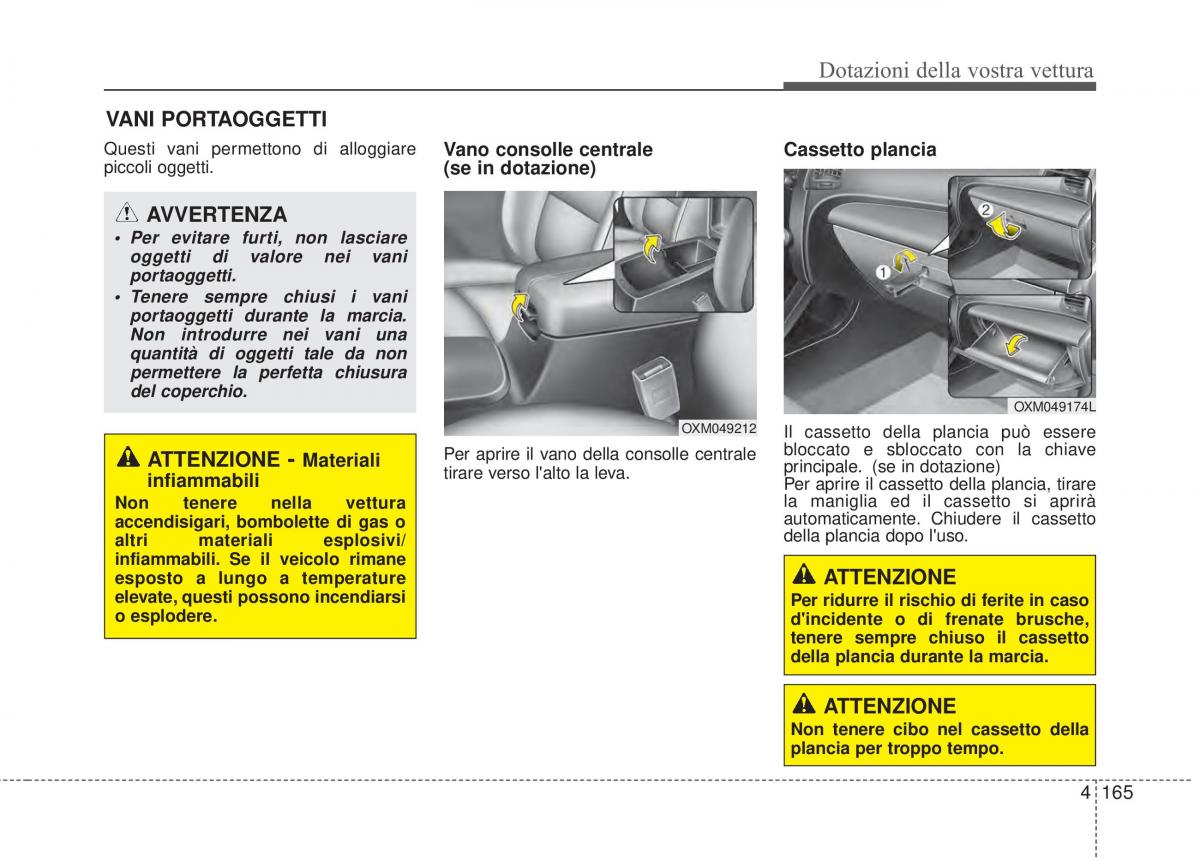 KIA Sorento II 2 manuale del proprietario / page 268