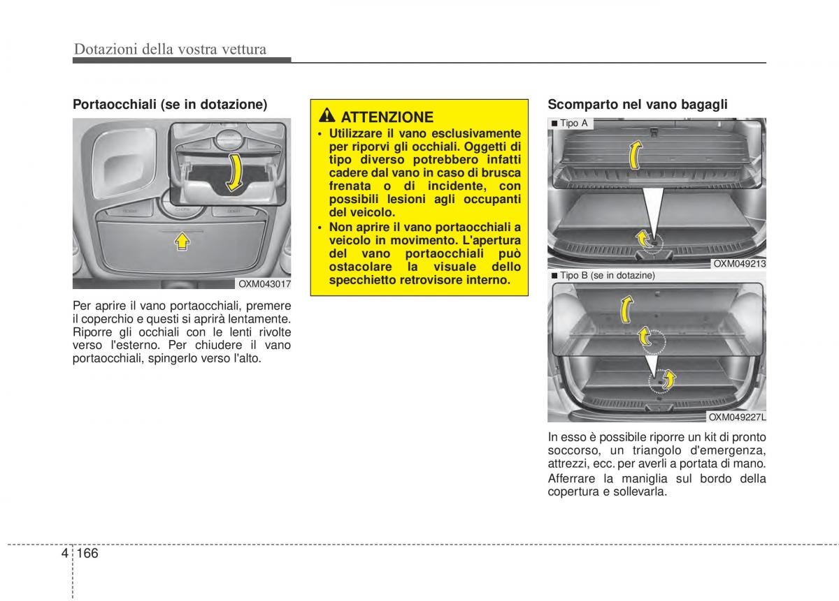 KIA Sorento II 2 manuale del proprietario / page 269