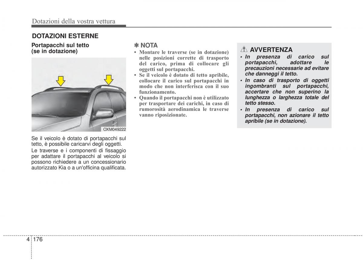 KIA Sorento II 2 manuale del proprietario / page 279