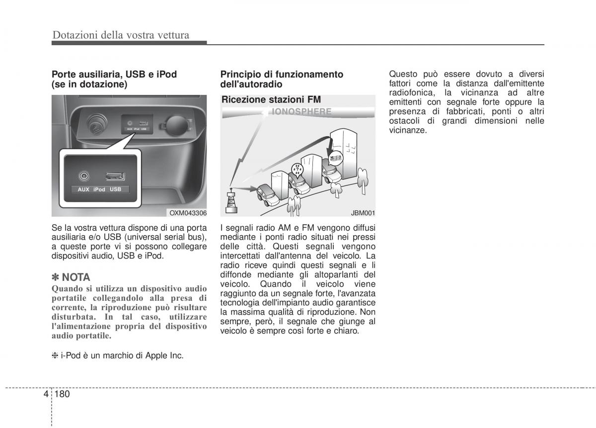 KIA Sorento II 2 manuale del proprietario / page 283