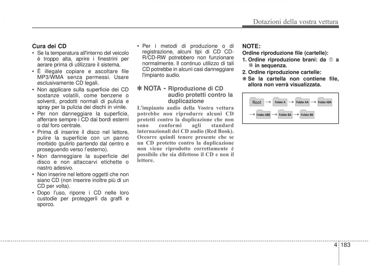 KIA Sorento II 2 manuale del proprietario / page 286