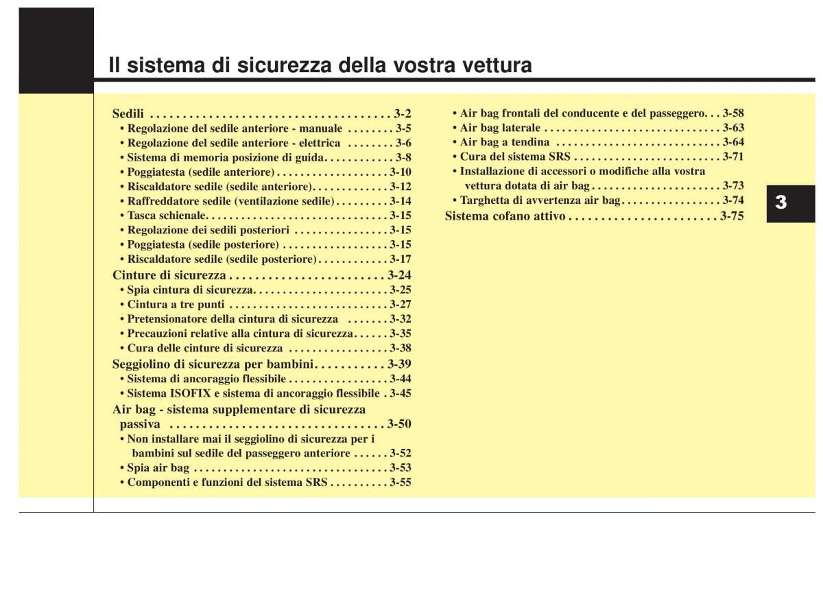 KIA Sorento II 2 manuale del proprietario / page 29