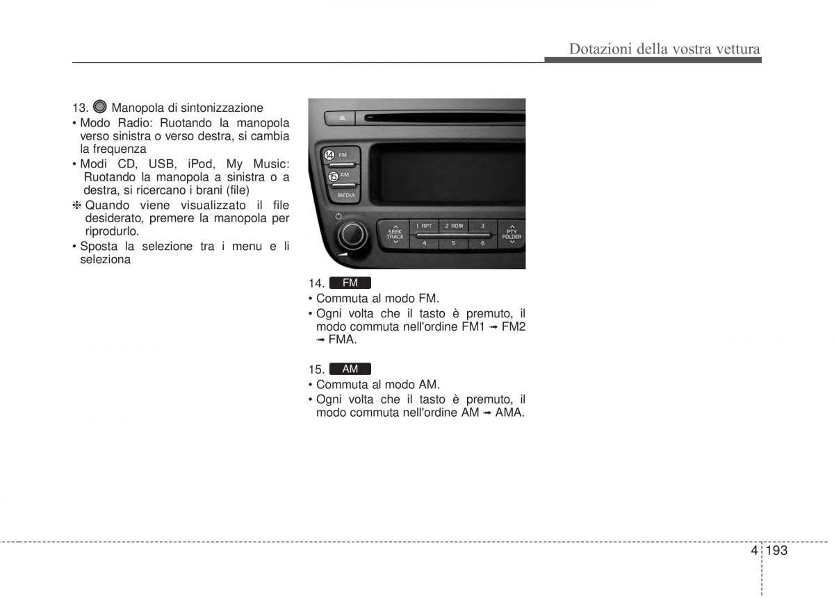 KIA Sorento II 2 manuale del proprietario / page 296