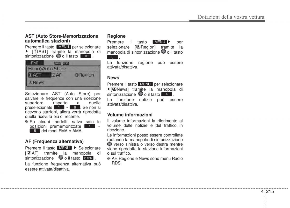 KIA Sorento II 2 manuale del proprietario / page 318