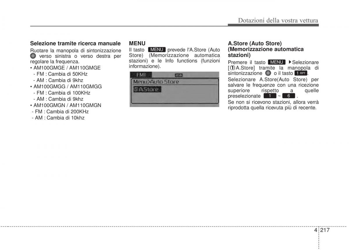 KIA Sorento II 2 manuale del proprietario / page 320