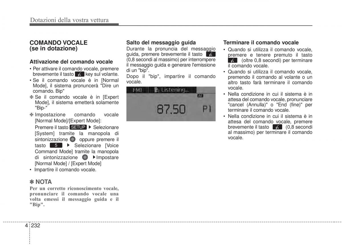 KIA Sorento II 2 manuale del proprietario / page 335