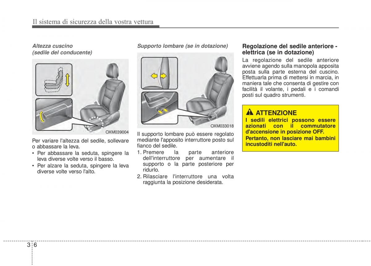 KIA Sorento II 2 manuale del proprietario / page 34