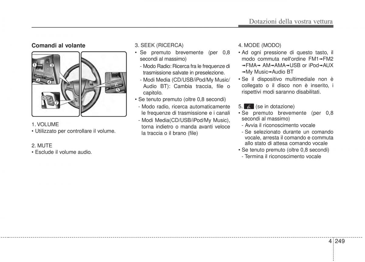 KIA Sorento II 2 manuale del proprietario / page 352