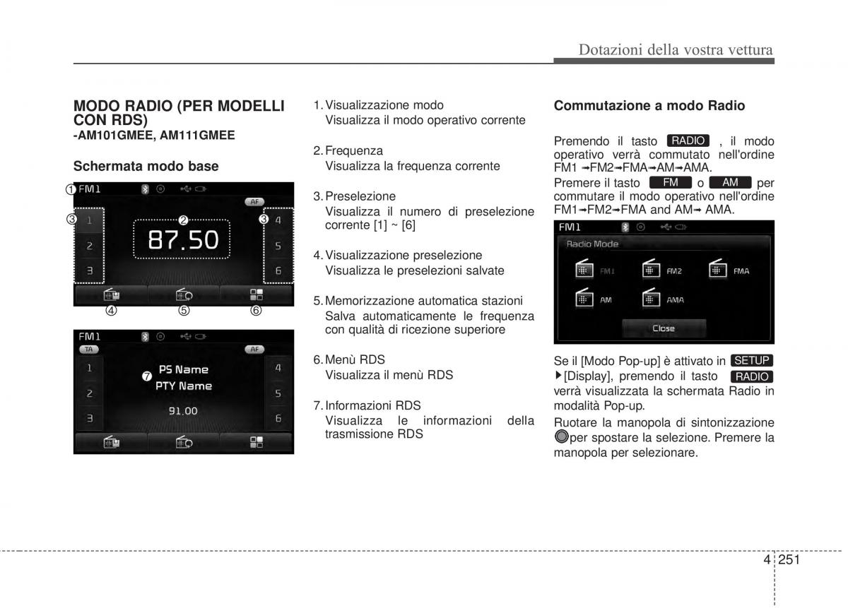 KIA Sorento II 2 manuale del proprietario / page 354