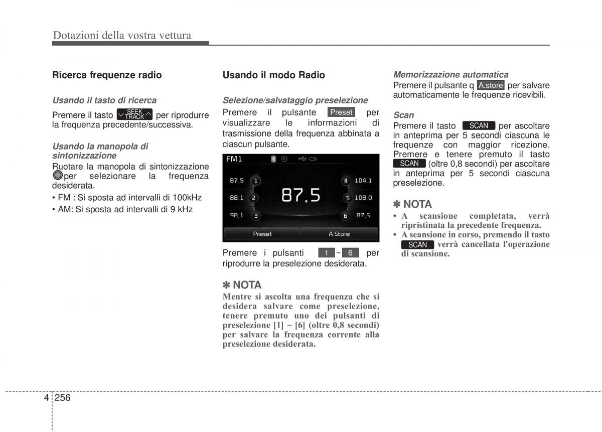 KIA Sorento II 2 manuale del proprietario / page 359