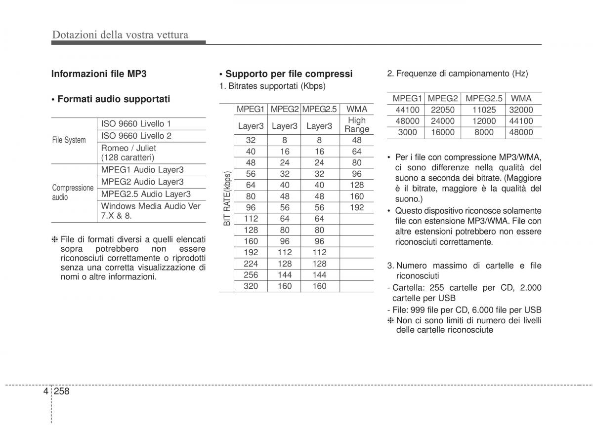 KIA Sorento II 2 manuale del proprietario / page 361