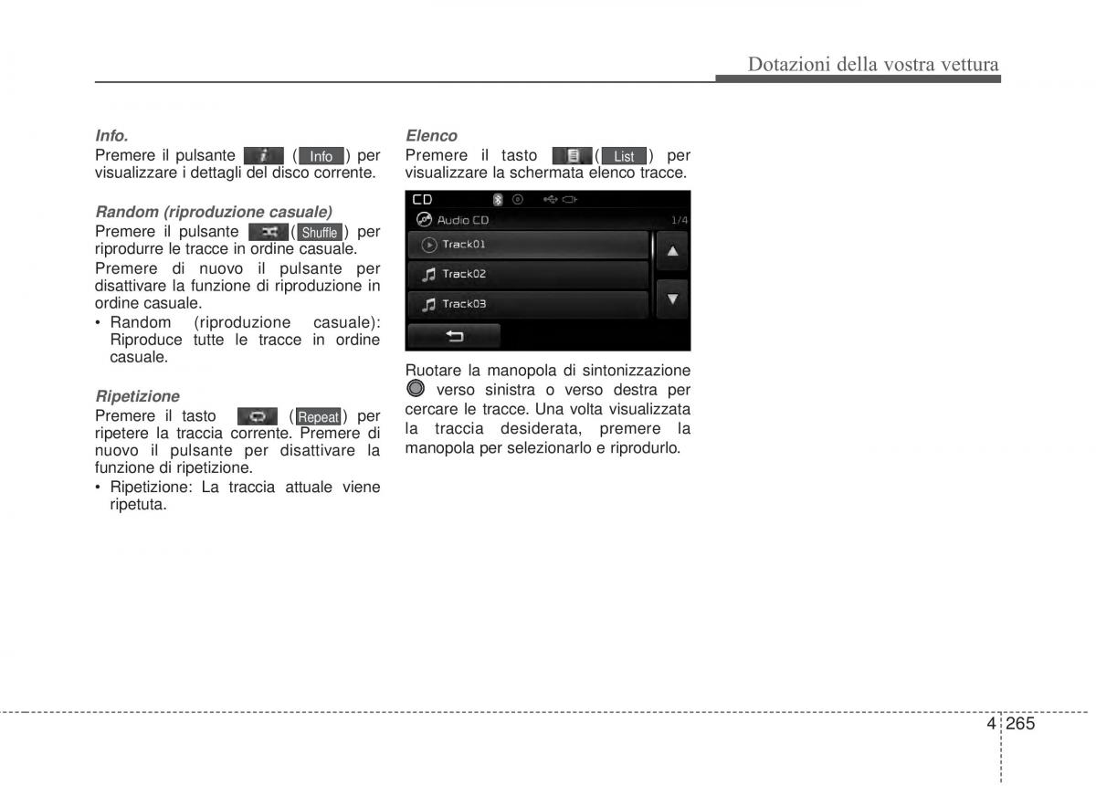 KIA Sorento II 2 manuale del proprietario / page 368