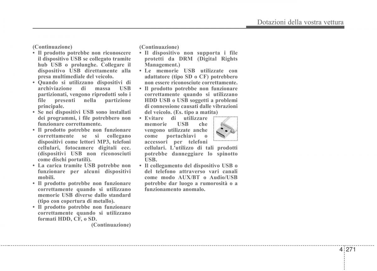 KIA Sorento II 2 manuale del proprietario / page 374