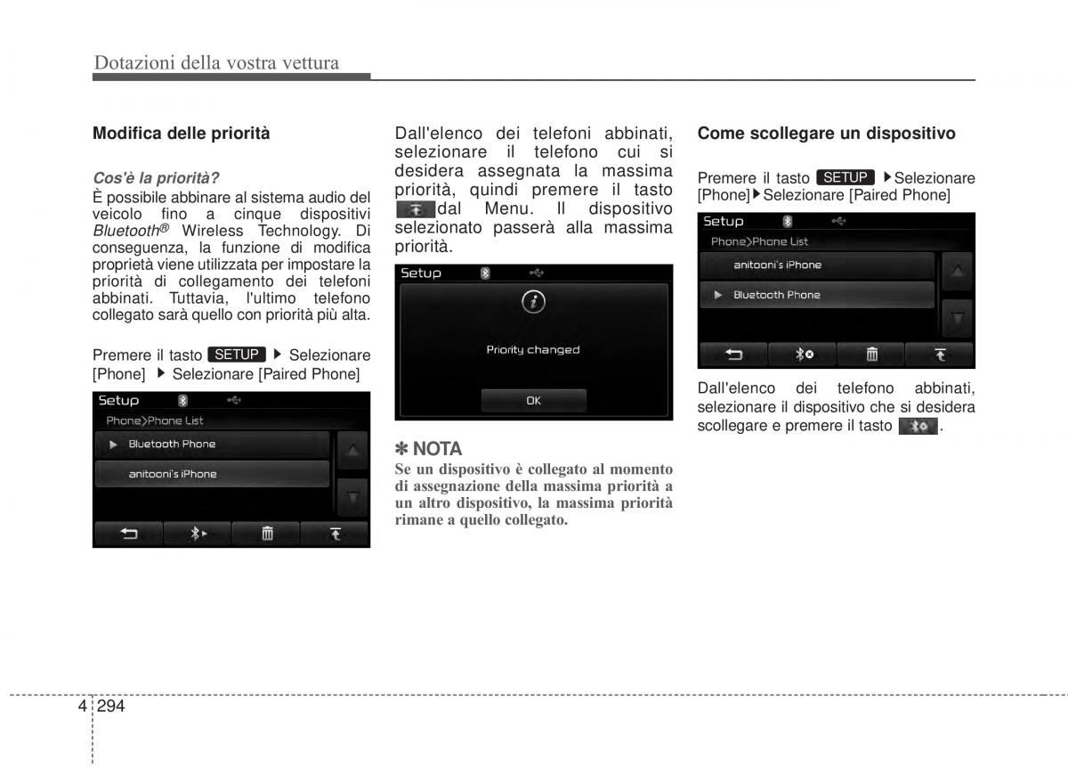 KIA Sorento II 2 manuale del proprietario / page 397