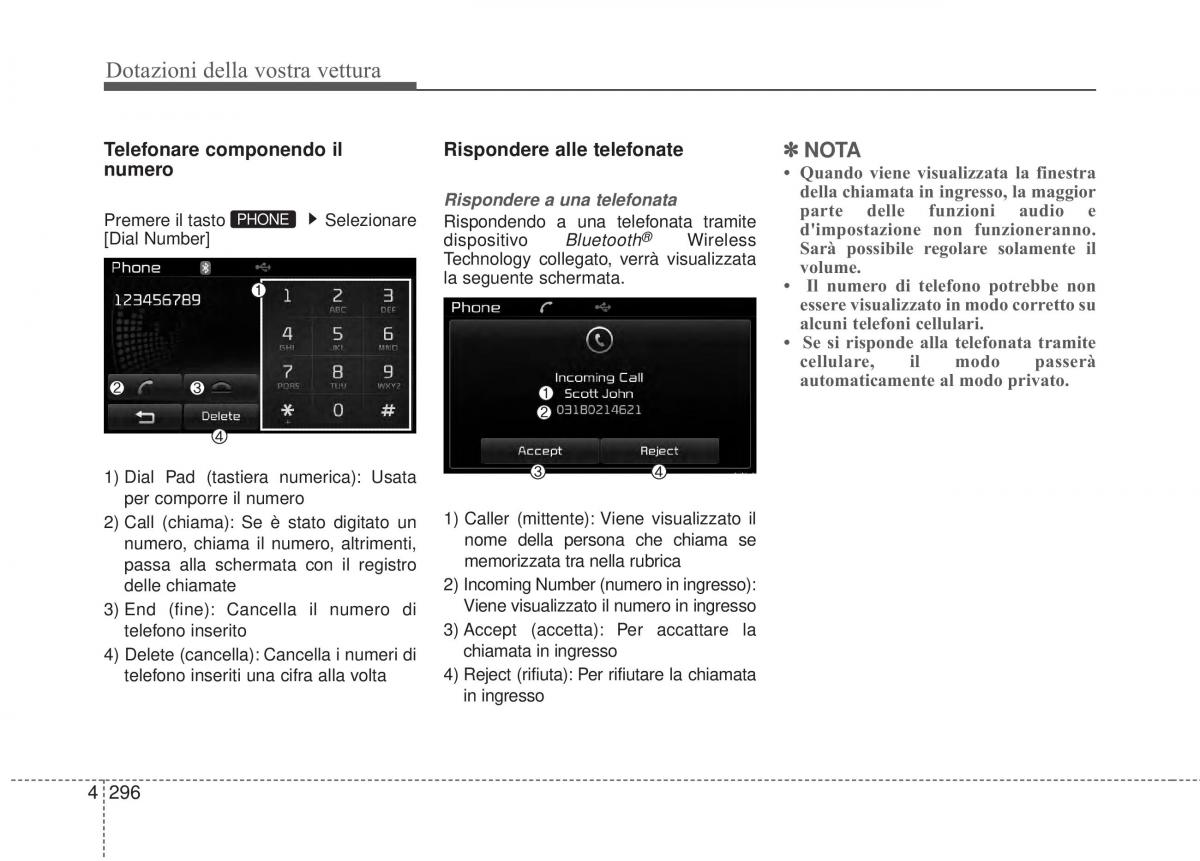 KIA Sorento II 2 manuale del proprietario / page 399