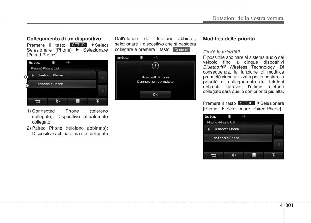 KIA Sorento II 2 manuale del proprietario / page 404