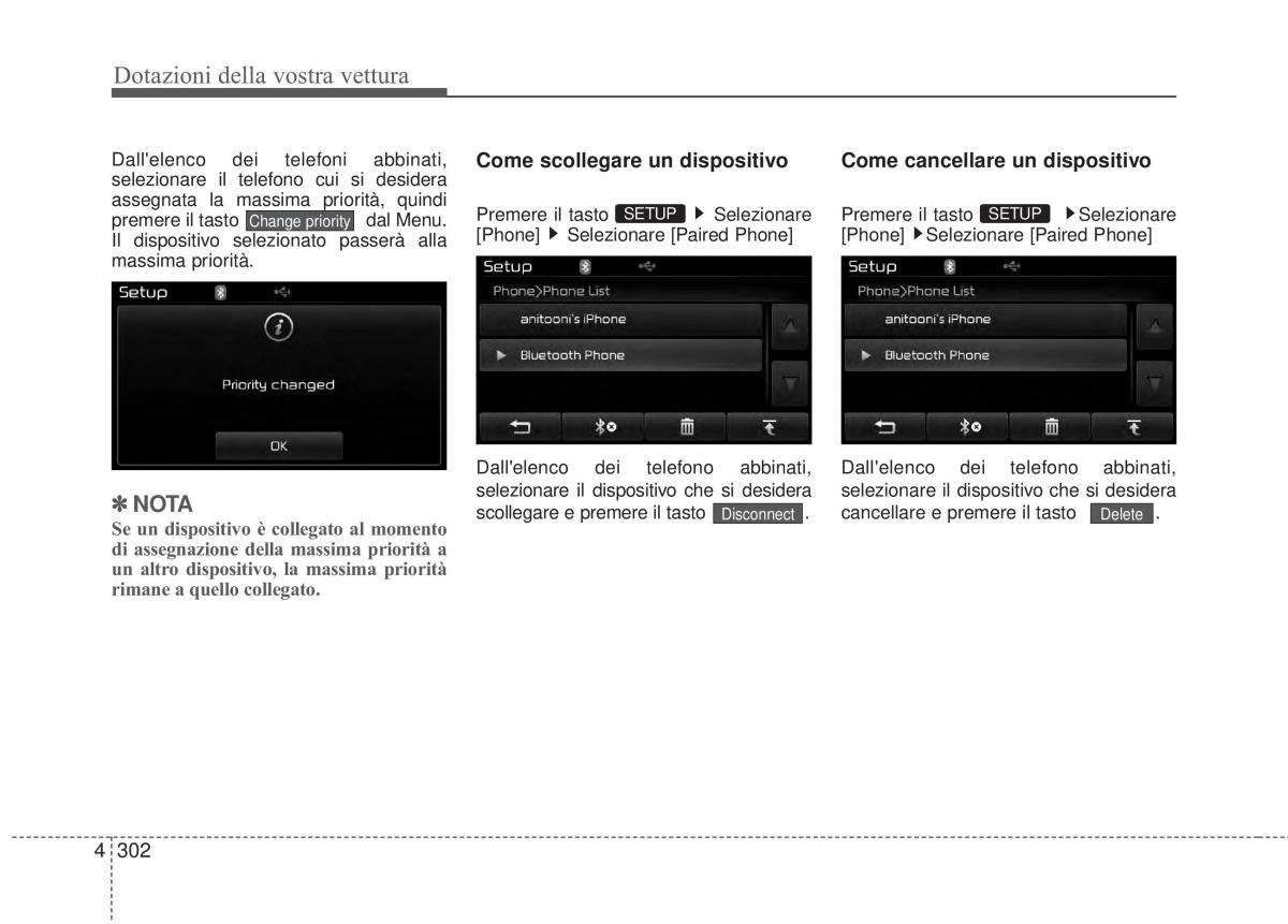 KIA Sorento II 2 manuale del proprietario / page 405