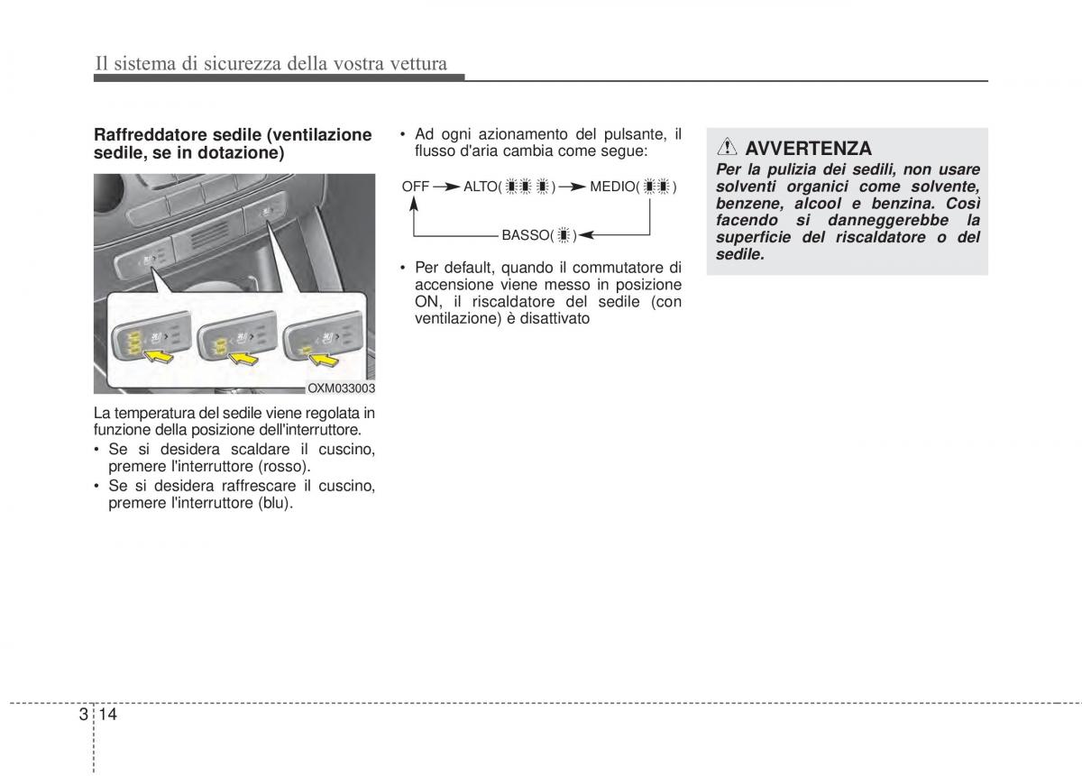 KIA Sorento II 2 manuale del proprietario / page 42