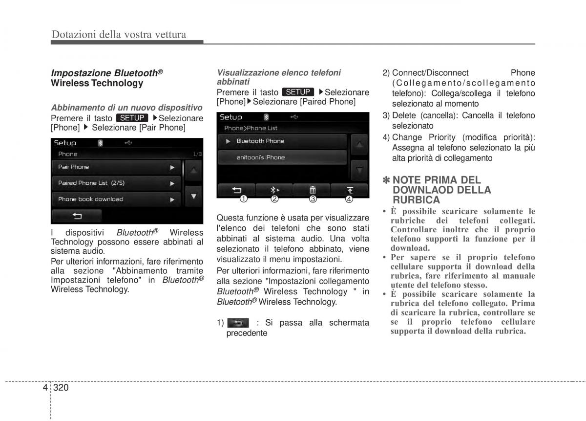 KIA Sorento II 2 manuale del proprietario / page 423