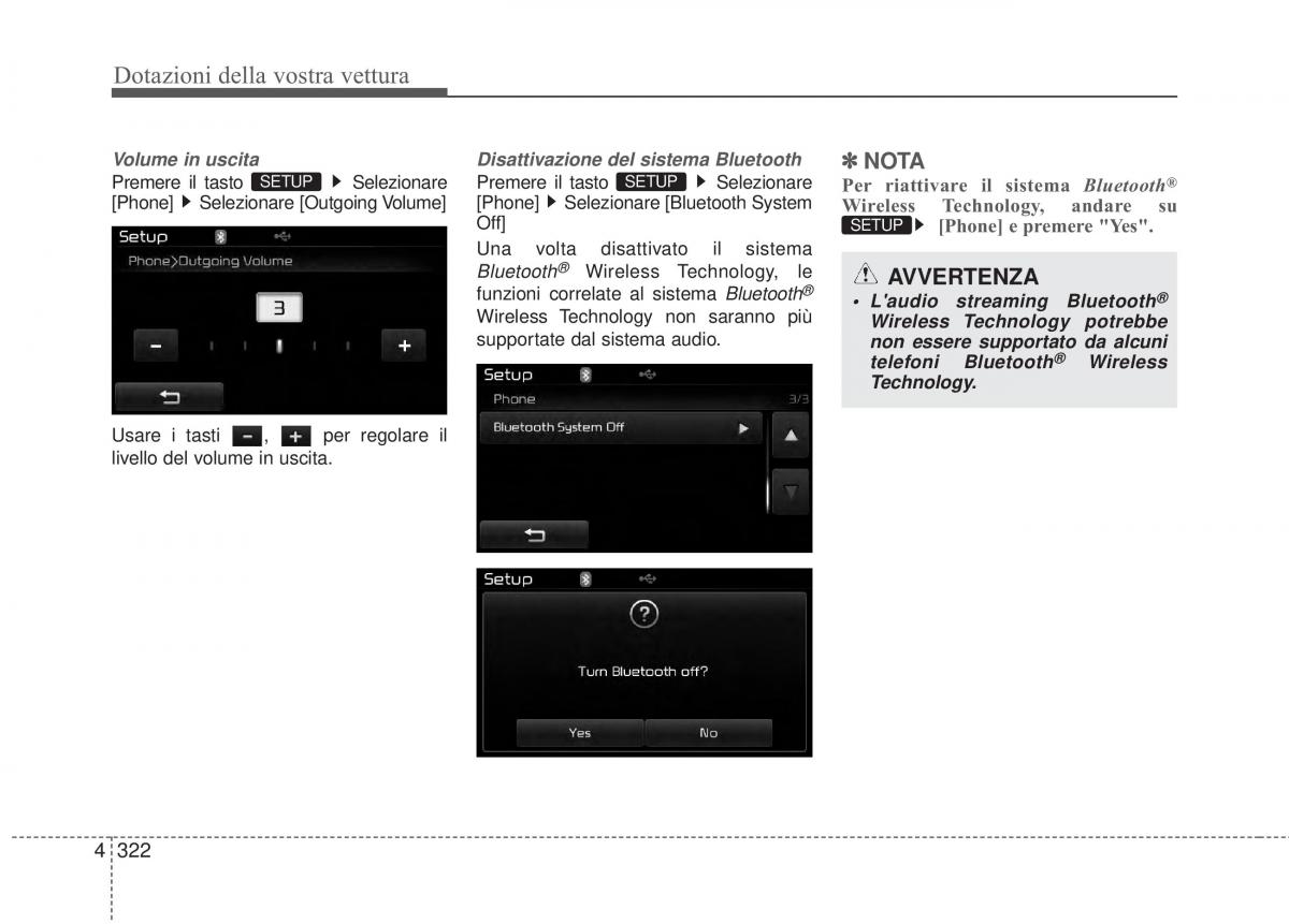 KIA Sorento II 2 manuale del proprietario / page 425