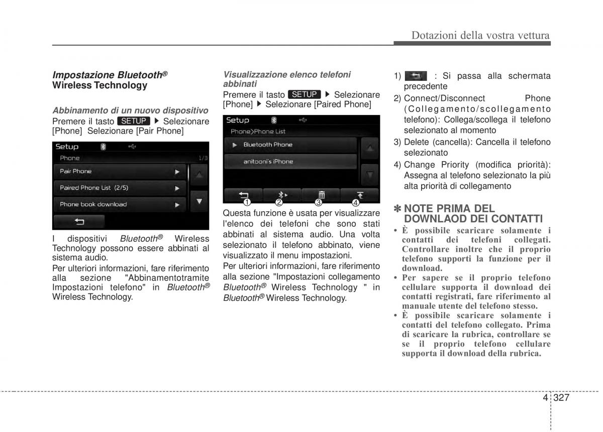 KIA Sorento II 2 manuale del proprietario / page 430