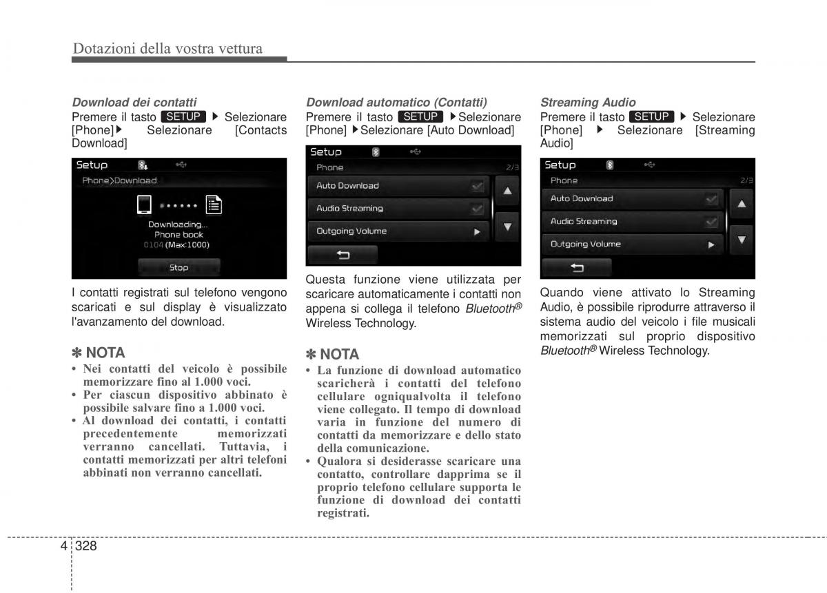 KIA Sorento II 2 manuale del proprietario / page 431