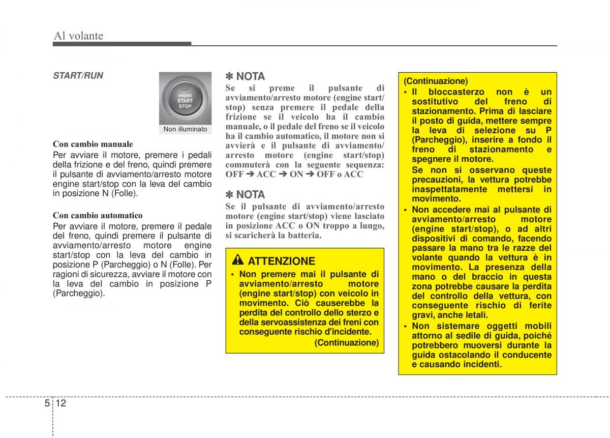 KIA Sorento II 2 manuale del proprietario / page 446