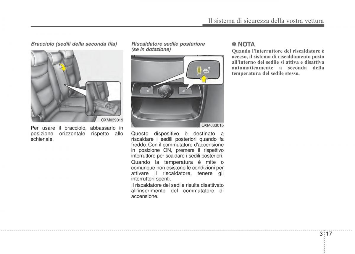 KIA Sorento II 2 manuale del proprietario / page 45