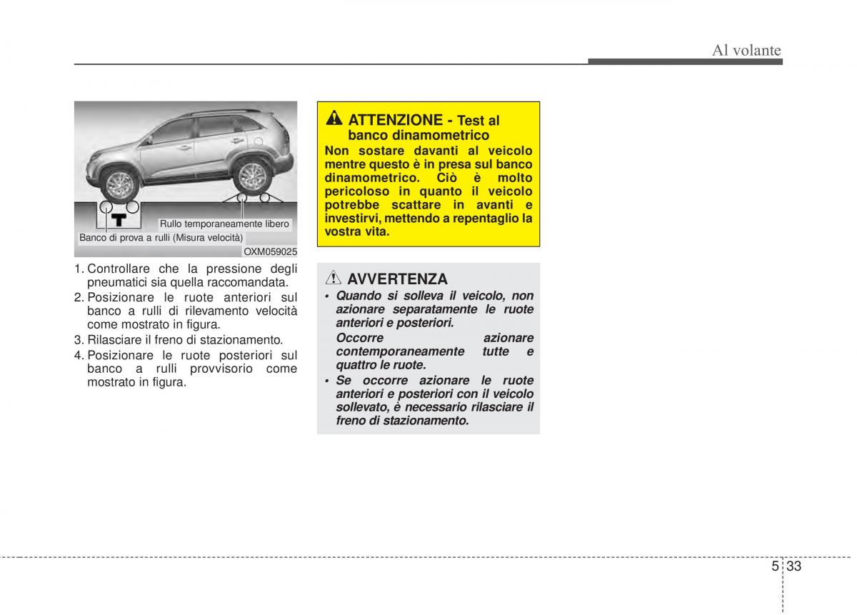 KIA Sorento II 2 manuale del proprietario / page 467