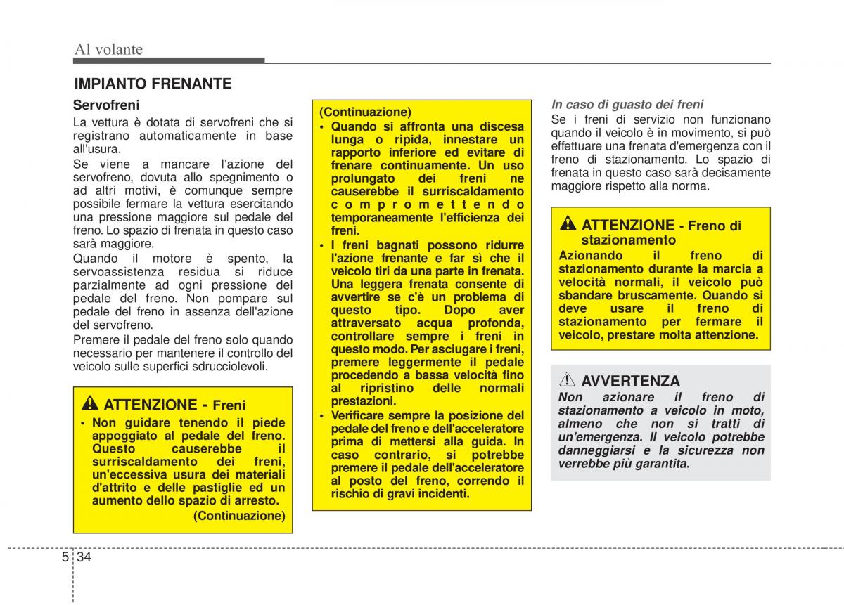 KIA Sorento II 2 manuale del proprietario / page 468