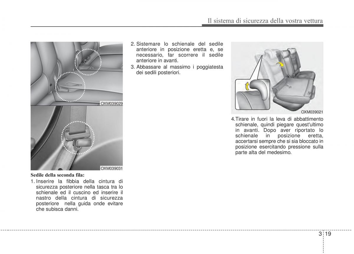 KIA Sorento II 2 manuale del proprietario / page 47