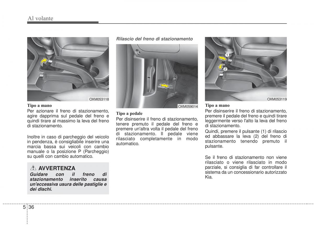 KIA Sorento II 2 manuale del proprietario / page 470