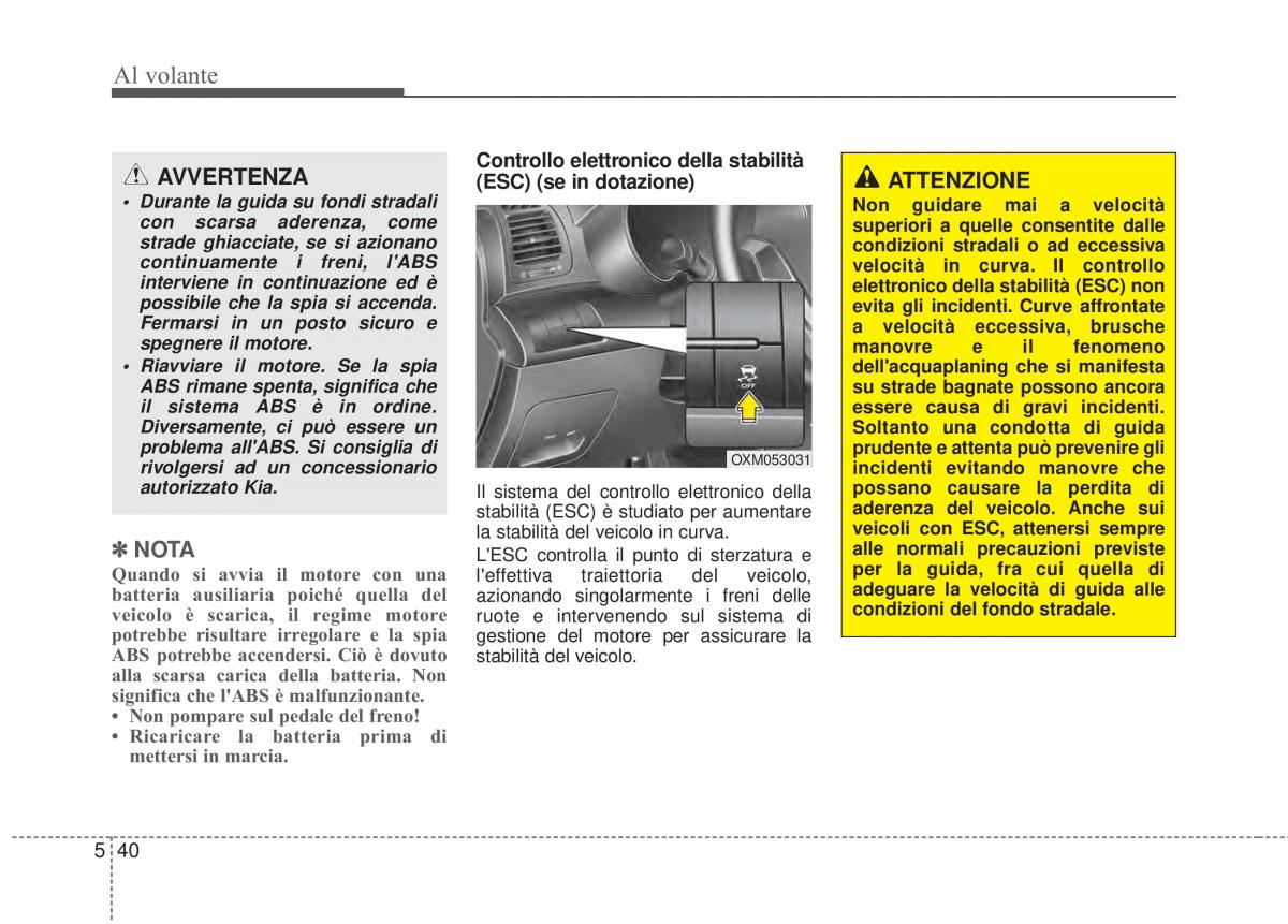 KIA Sorento II 2 manuale del proprietario / page 474