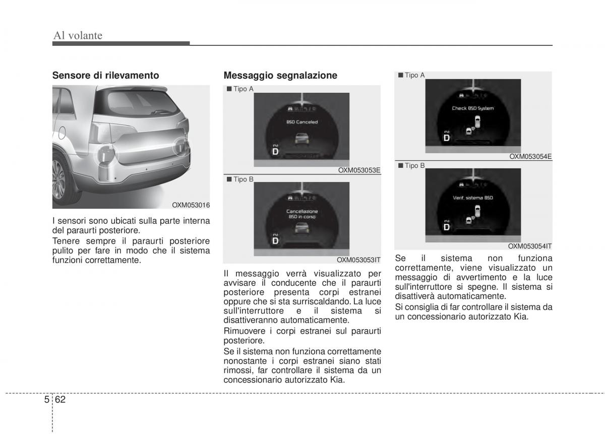 KIA Sorento II 2 manuale del proprietario / page 496