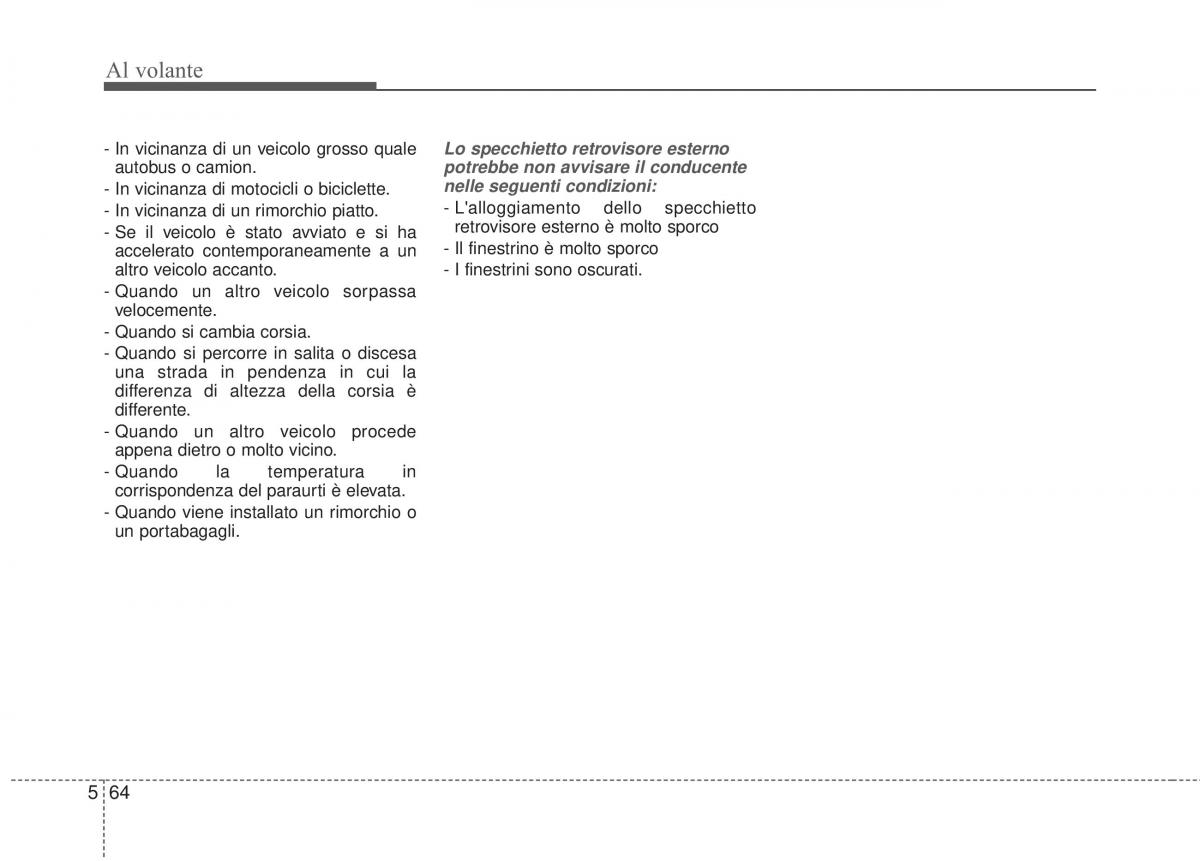 KIA Sorento II 2 manuale del proprietario / page 498