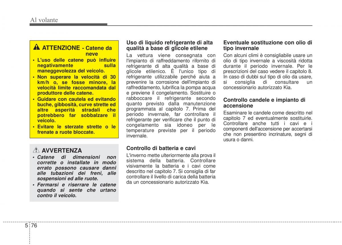 KIA Sorento II 2 manuale del proprietario / page 510