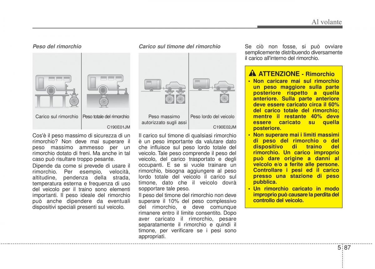 KIA Sorento II 2 manuale del proprietario / page 521