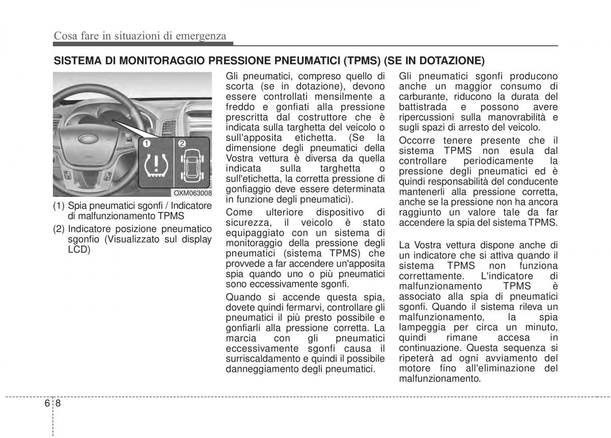 KIA Sorento II 2 manuale del proprietario / page 530