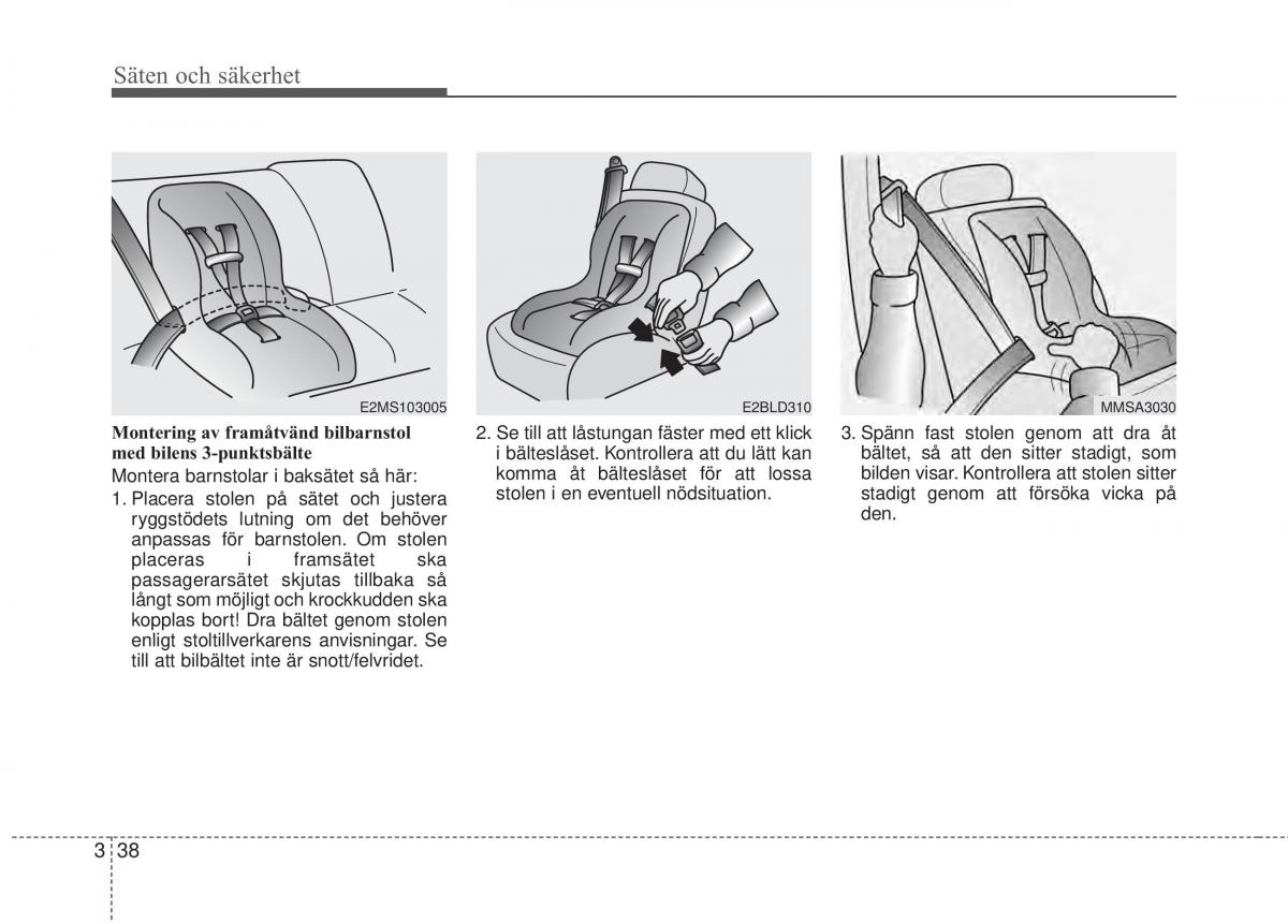 KIA Sorento II 2 instruktionsbok / page 66