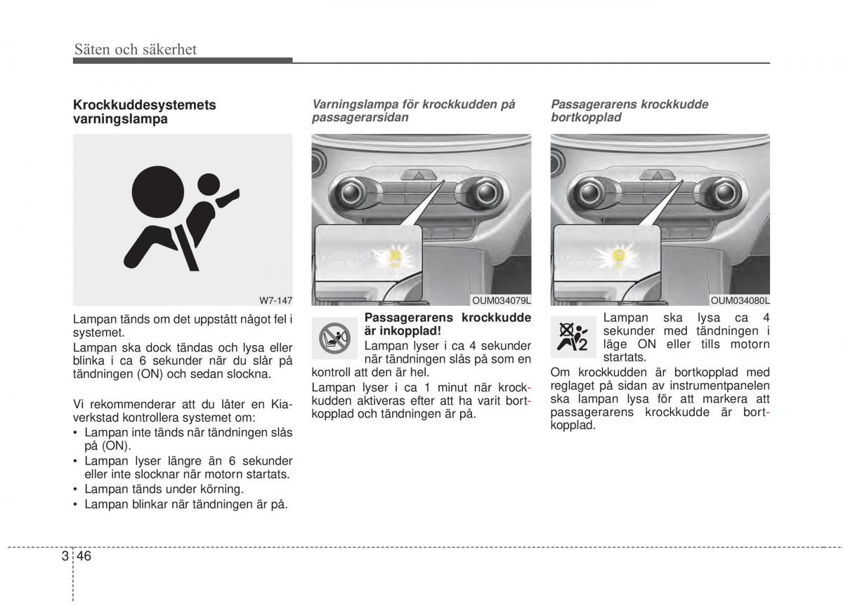 KIA Sorento II 2 instruktionsbok / page 74