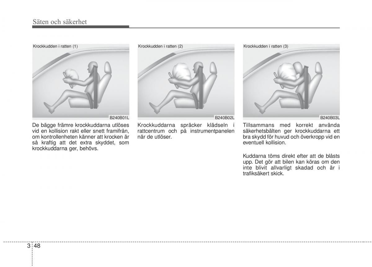 KIA Sorento II 2 instruktionsbok / page 76