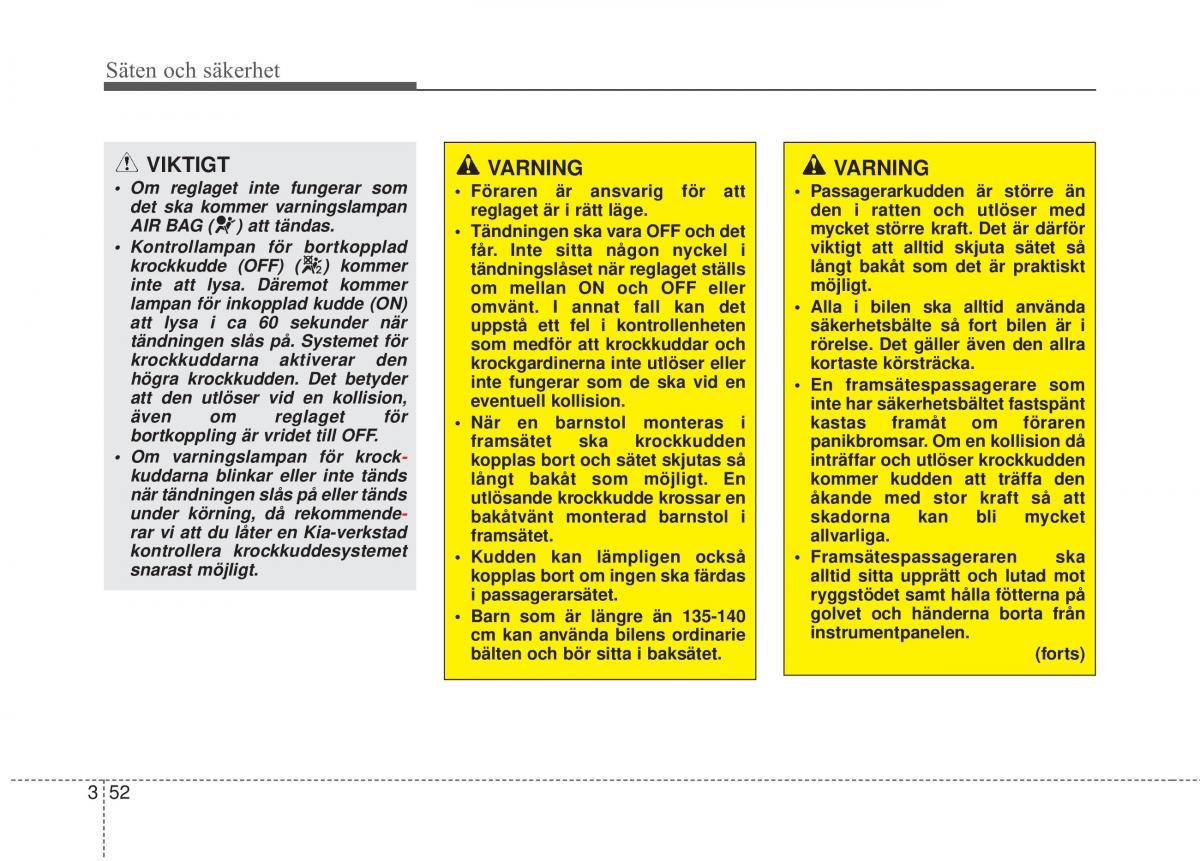 KIA Sorento II 2 instruktionsbok / page 80