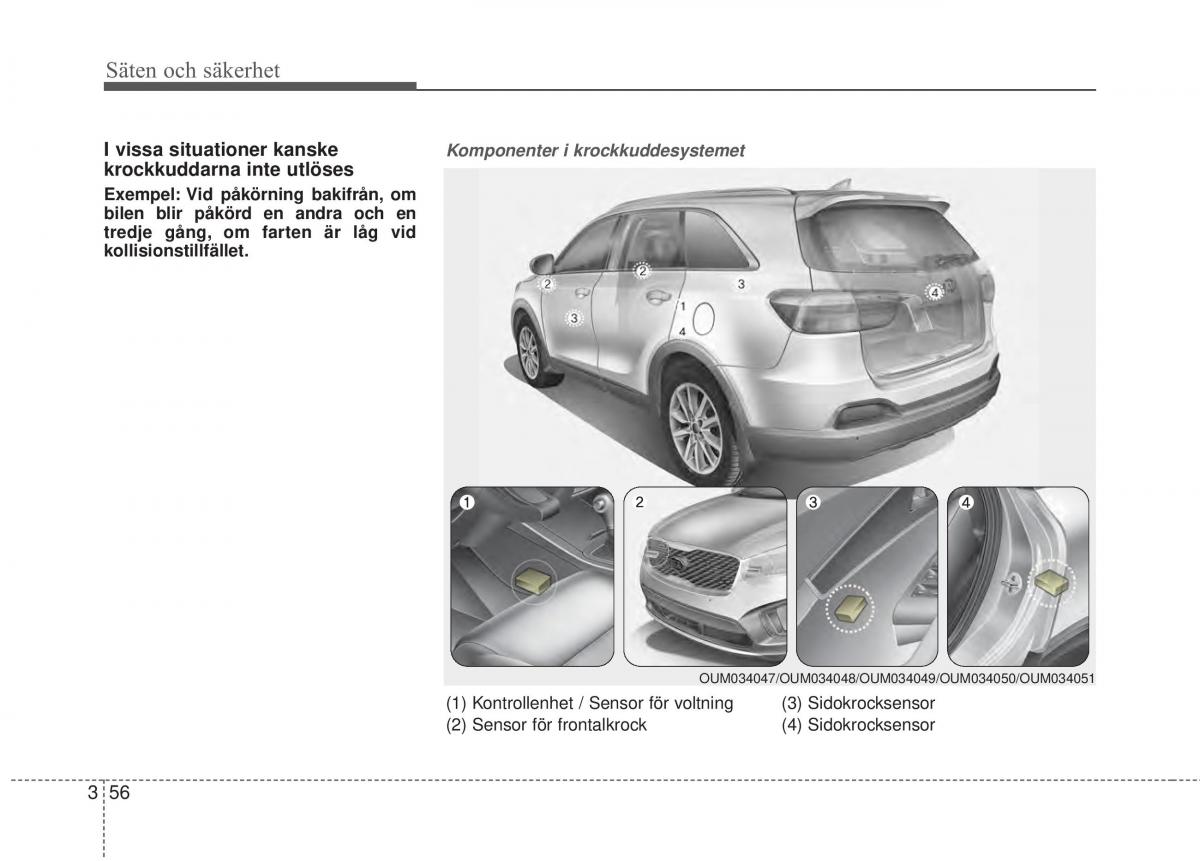 KIA Sorento II 2 instruktionsbok / page 84