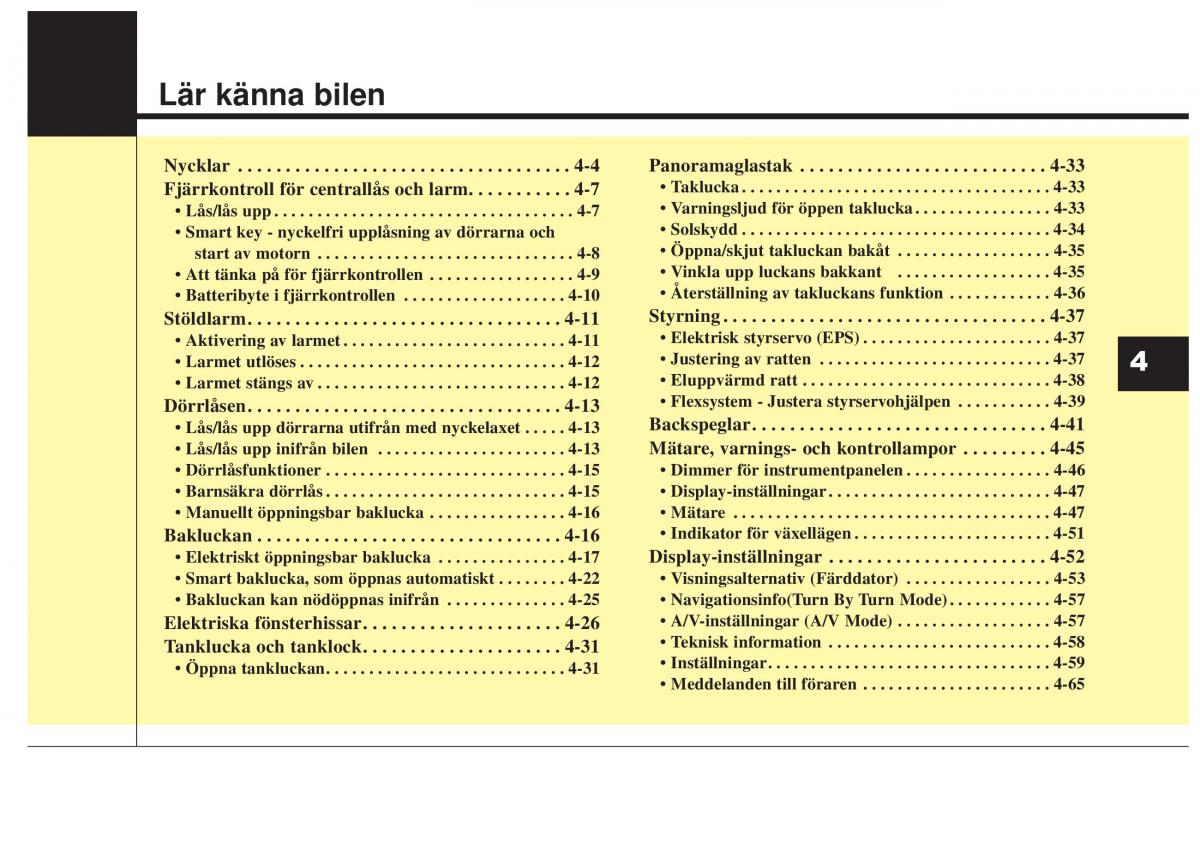 KIA Sorento II 2 instruktionsbok / page 94